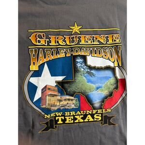Harley Davidson Gruene New Braunfels TX NEW 3X Texas Gray Pocket T-Shirt 2012